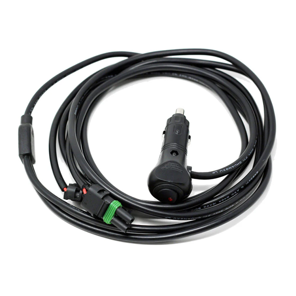 10 ft. Wire Harness w/12v Cigarette Plug
