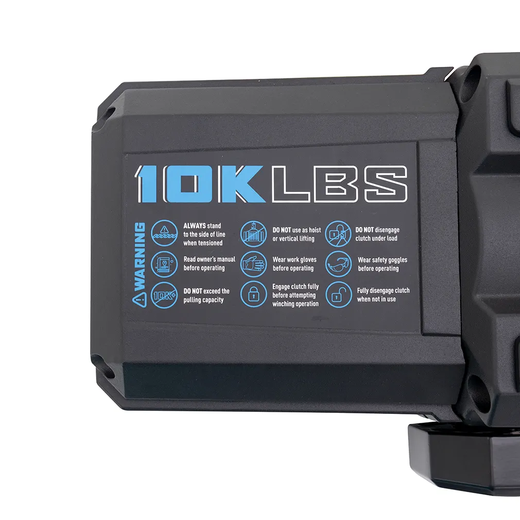 10K Electric Winch with Synthetic Rope - Image 3