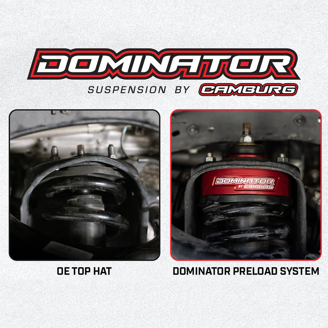 2" Dominator Preload Front Leveling Kit Tacoma (2016-2023) - Image 8