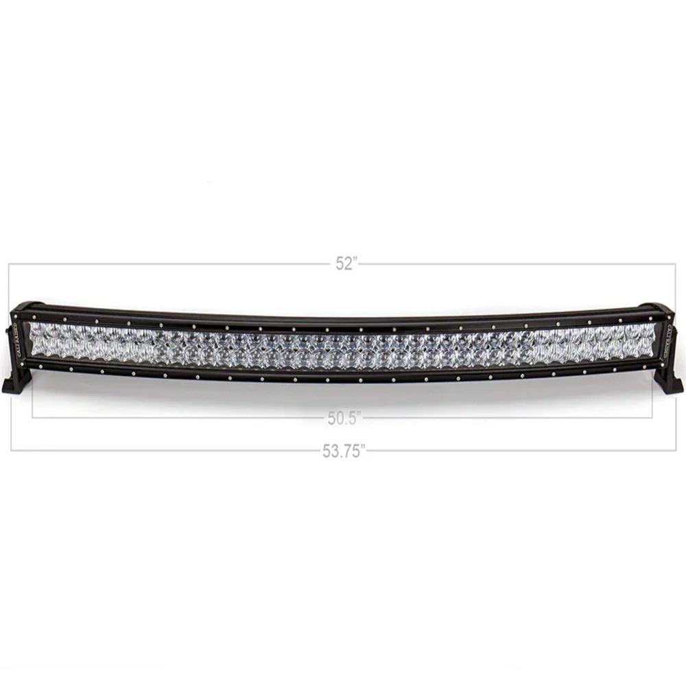 52" Curved LED Roof Light Bar Brackets Kit 4Runner (2003-2024) - Image 3