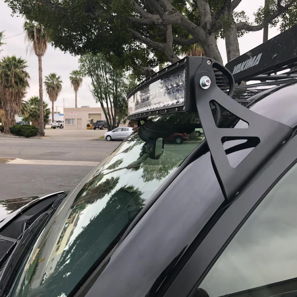 52" Curved LED Roof Light Bar Brackets 4Runner (2010-2024) - Image 3