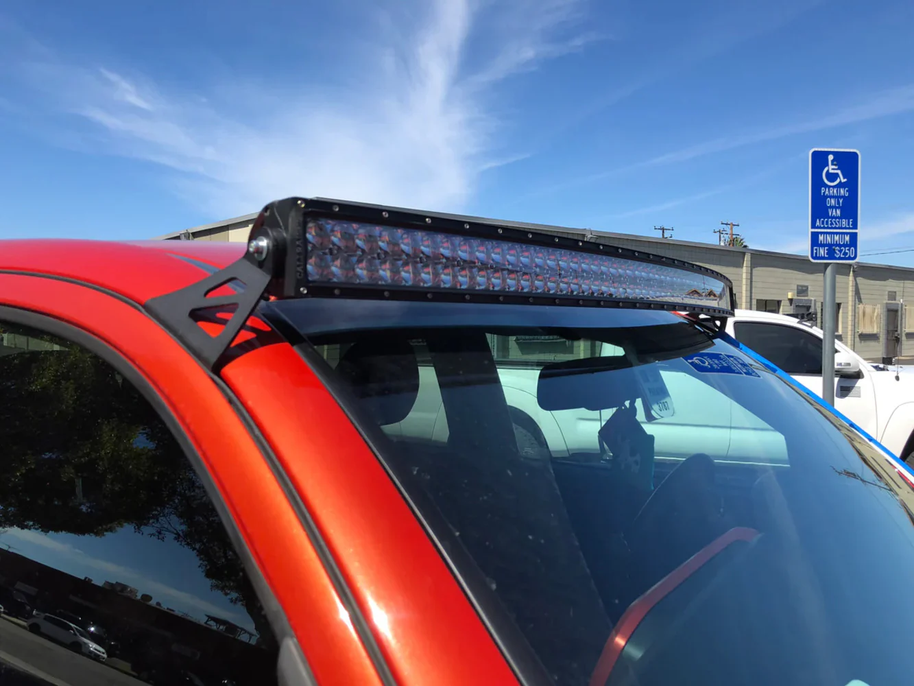 52" Curved LED Roof Light Bar Kit Tacoma (2005-2023) - Image 8