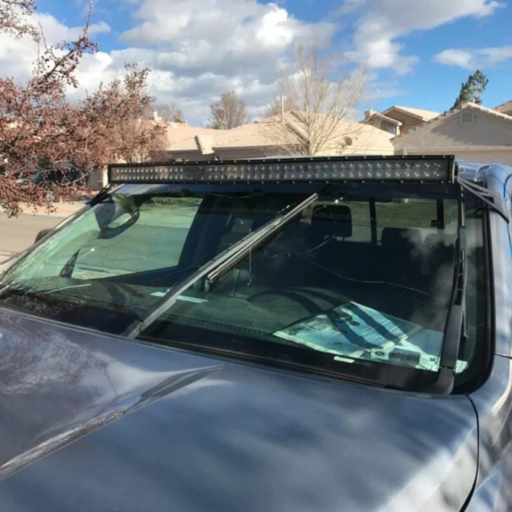 52" Curved LED Roof Light Bar Brackets Tundra (2007-2021) - Image 4