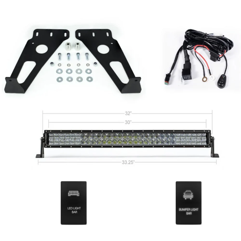 32" Hidden Grille LED Light Bar Kit 4Runner (2014-2024) - Image 2