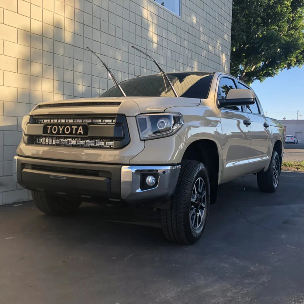 42" Hidden Grille Curved LED Light Bar Brackets Tundra (2014-2021) - Image 4
