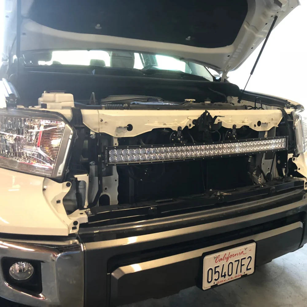 42" Hidden Grille Curved LED Light Bar Brackets Tundra (2014-2021) - Image 8