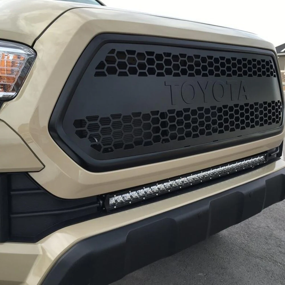 32" Lower Bumper Flush Slim Light Bar Brackets Tacoma (2016-2023) - Image 3