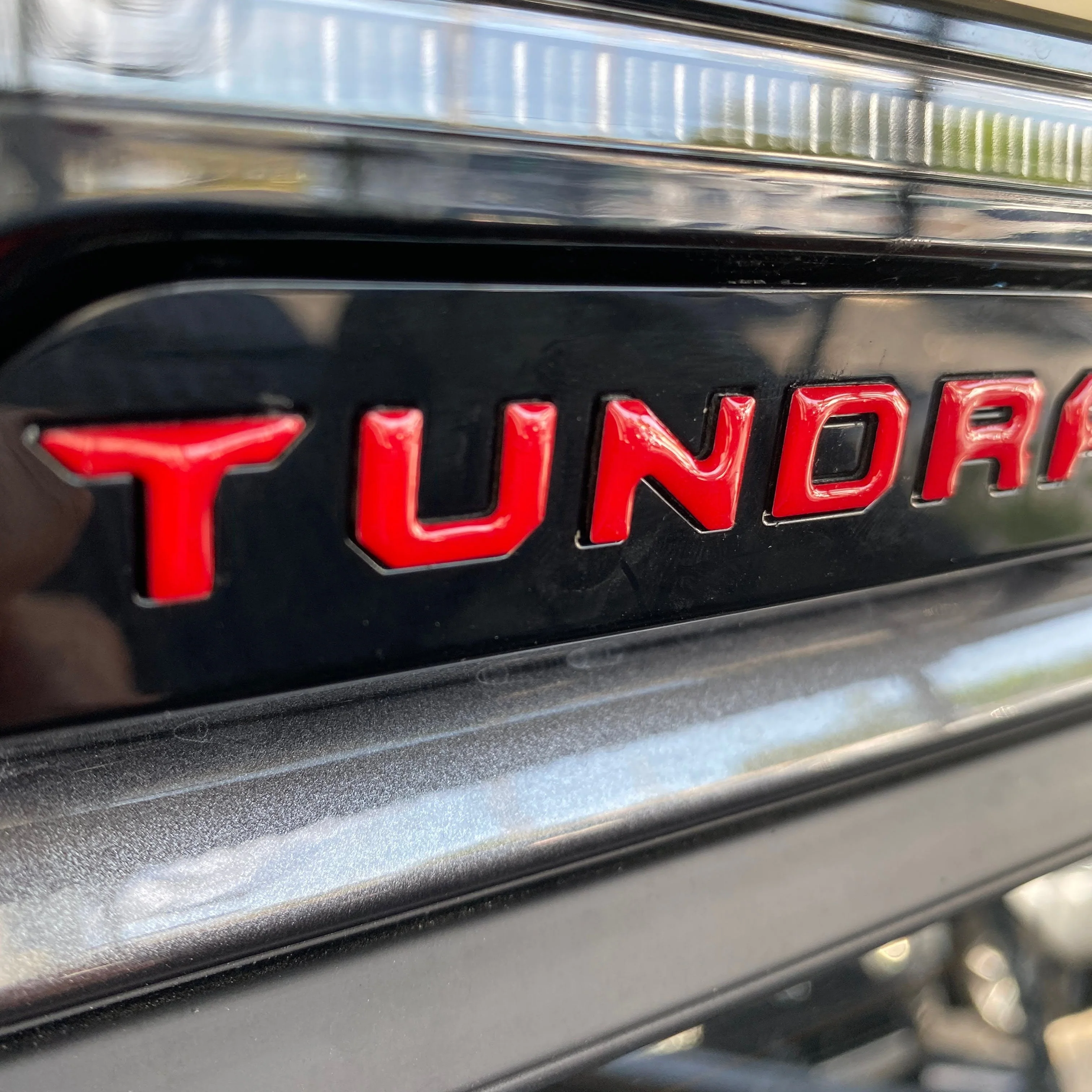 3RD Brakelight Letter Inserts Tundra (2022+) - Image 2