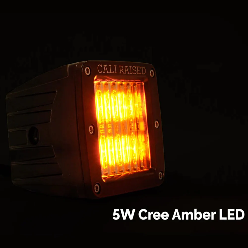 3x2 18W Amber LED Pod - Image 2