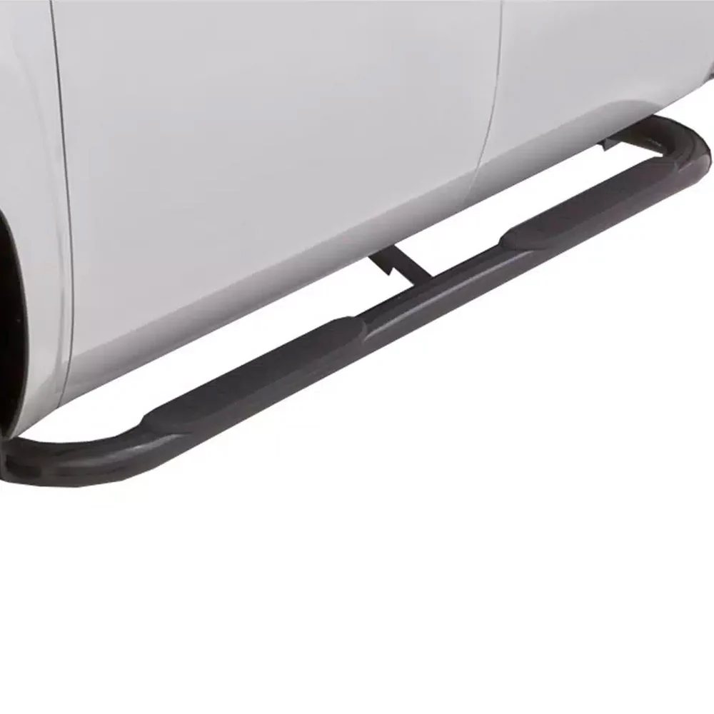 4" Curved Oval Black Nerf Bars Tacoma (2016-2023)