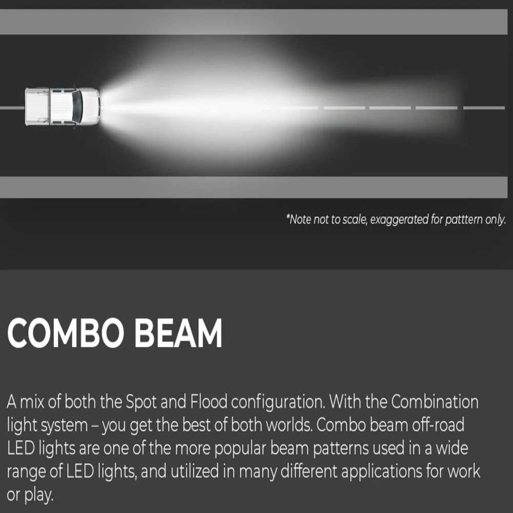 42" Curved Dual Row 5D Optic OSRAM LED Bar - Image 3