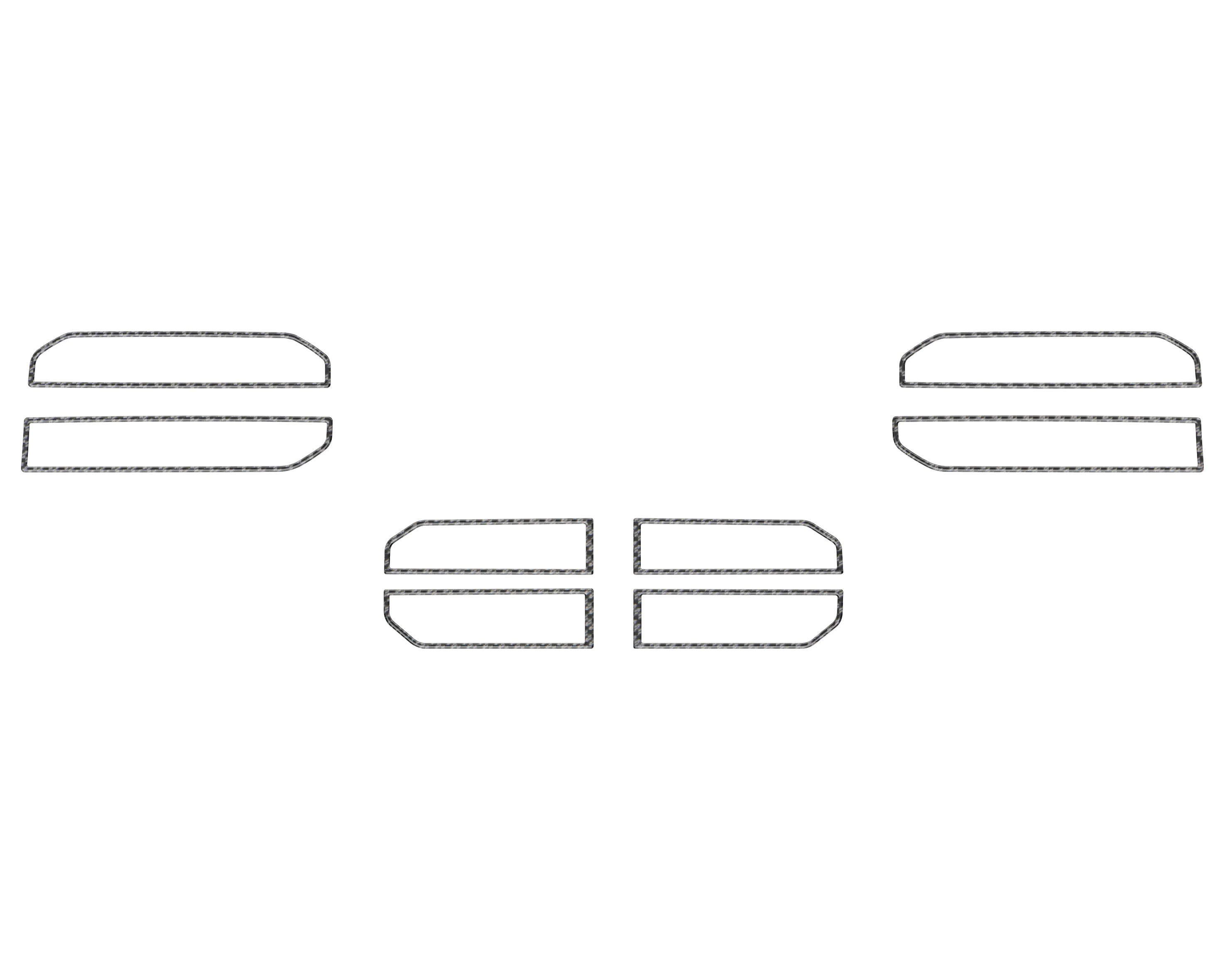 A/C Vent Accent Trim Tundra (2022+) & Sequoia (2023+) - Image 3