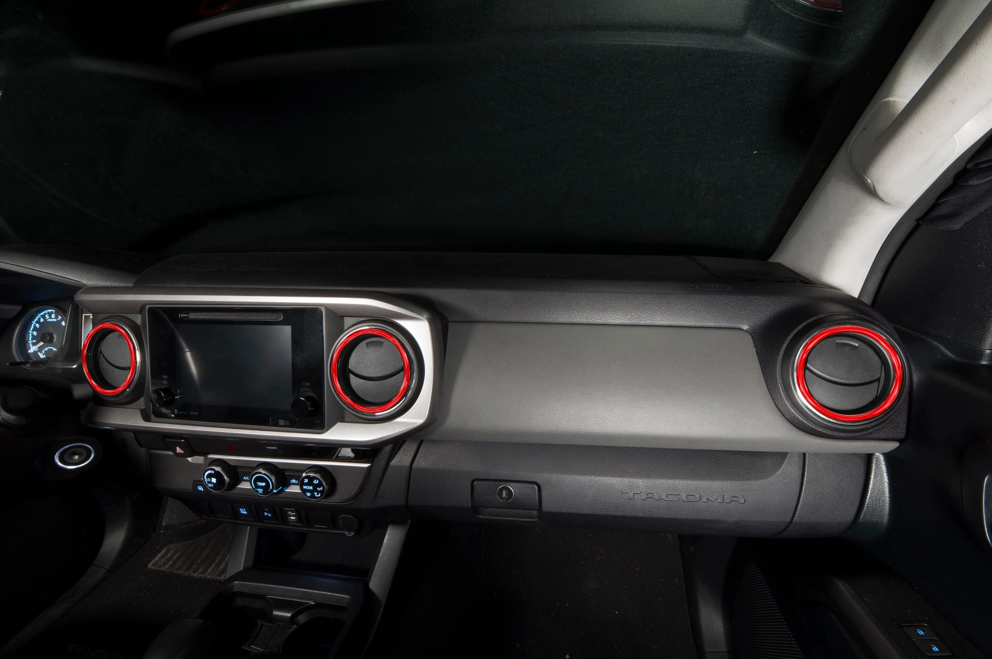 A/C Vent Rings Accent Trim Tacoma (2016-2023) - Image 2