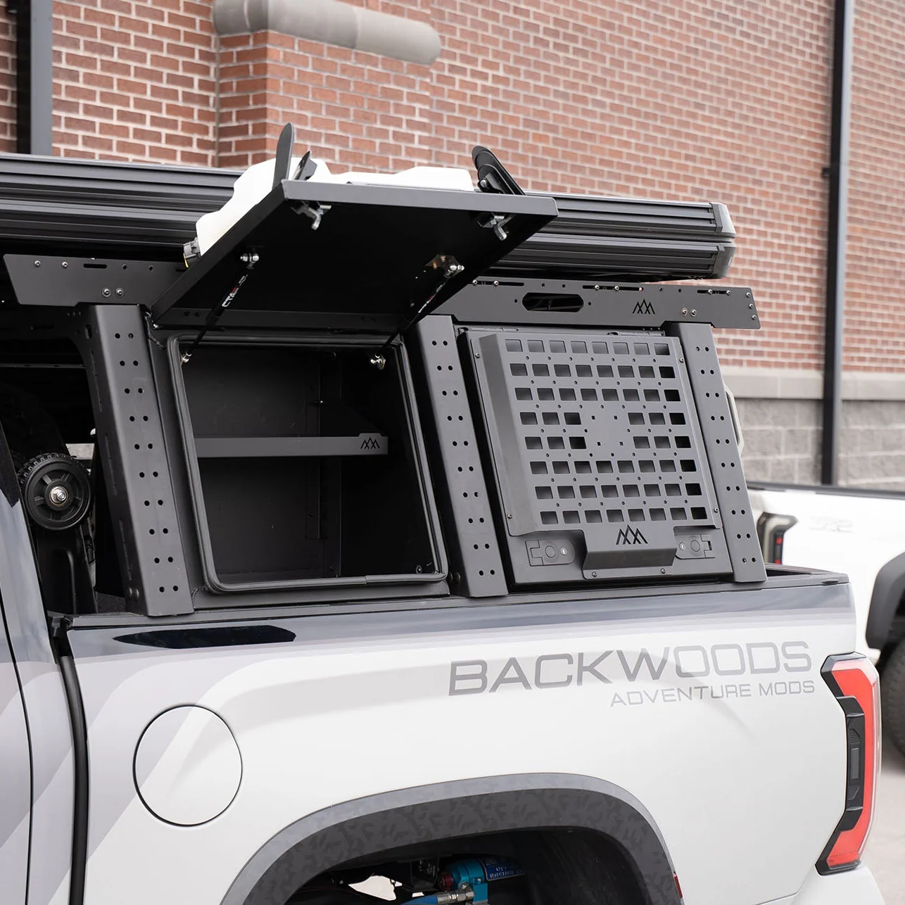 Aluminum Bed Rack Storage Box Tundra (2022+) - Image 5