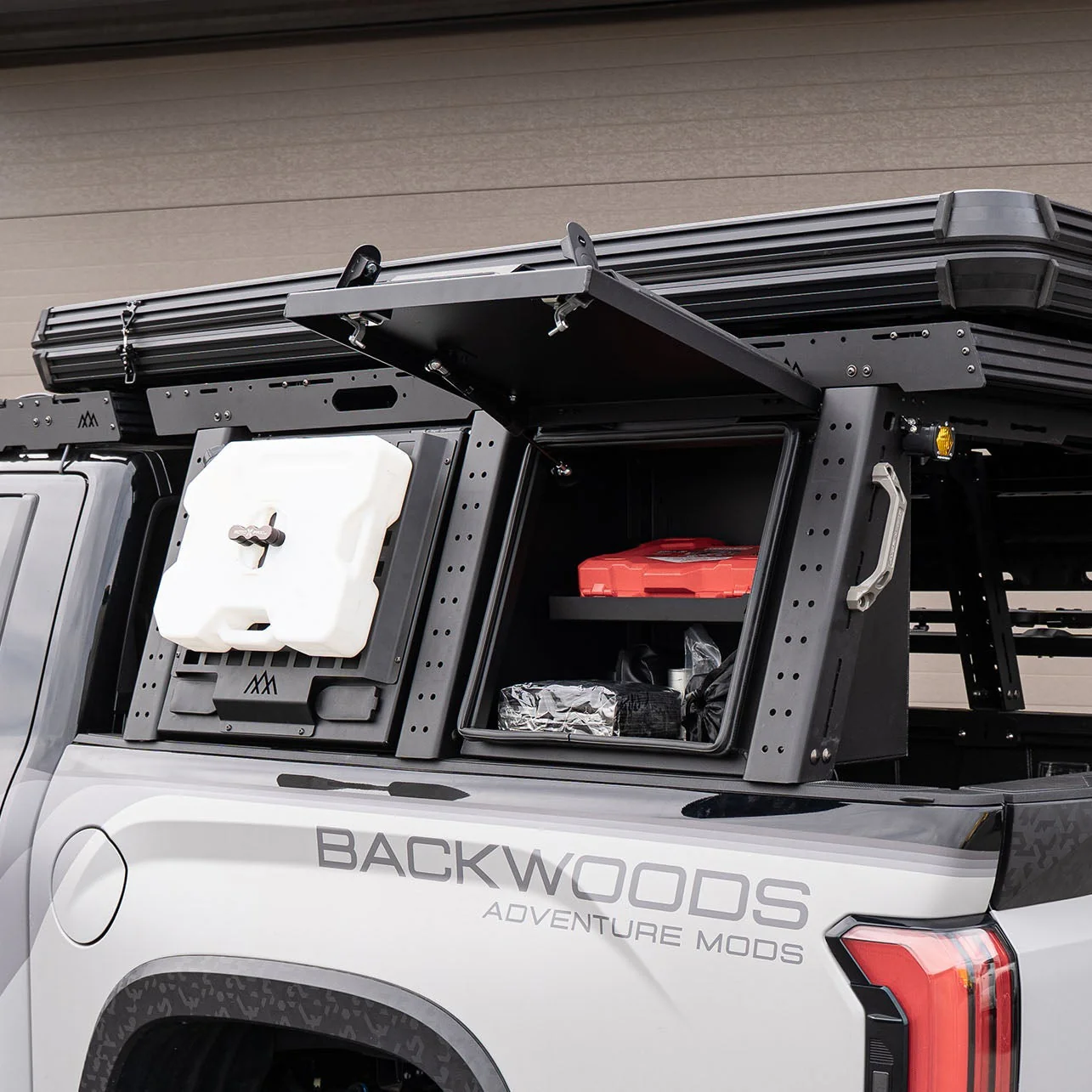 Aluminum Bed Rack Storage Box Tundra (2022+) - Image 9