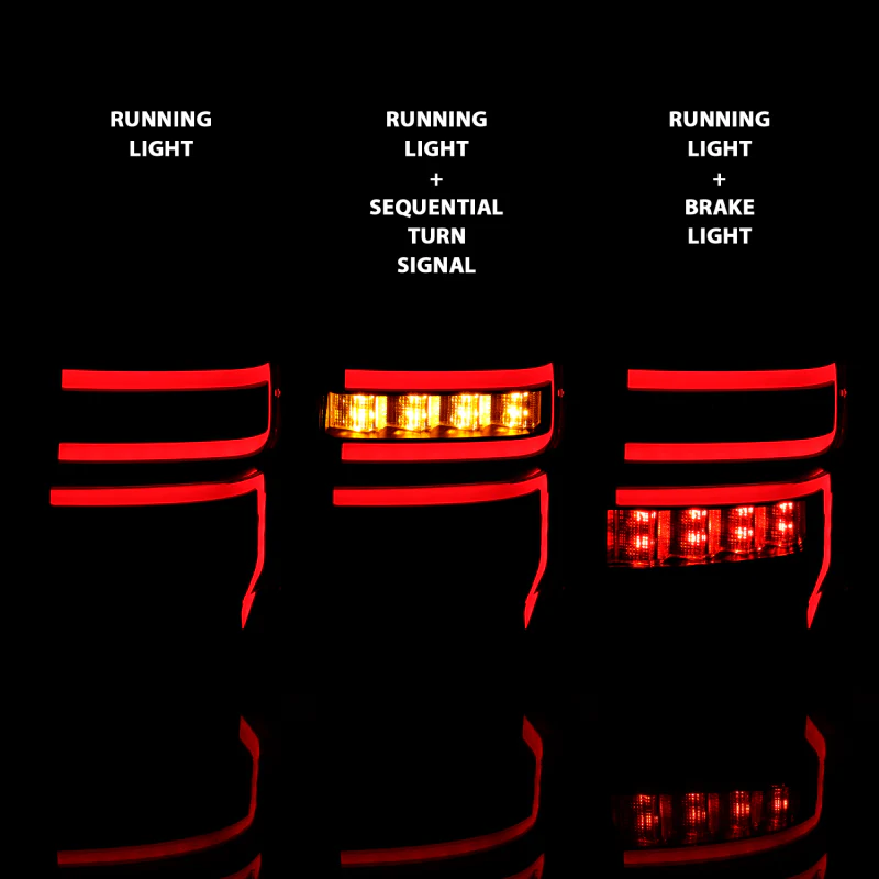 Bar Style Led Tail Lights 4Runner (2014-2024) - Image 2