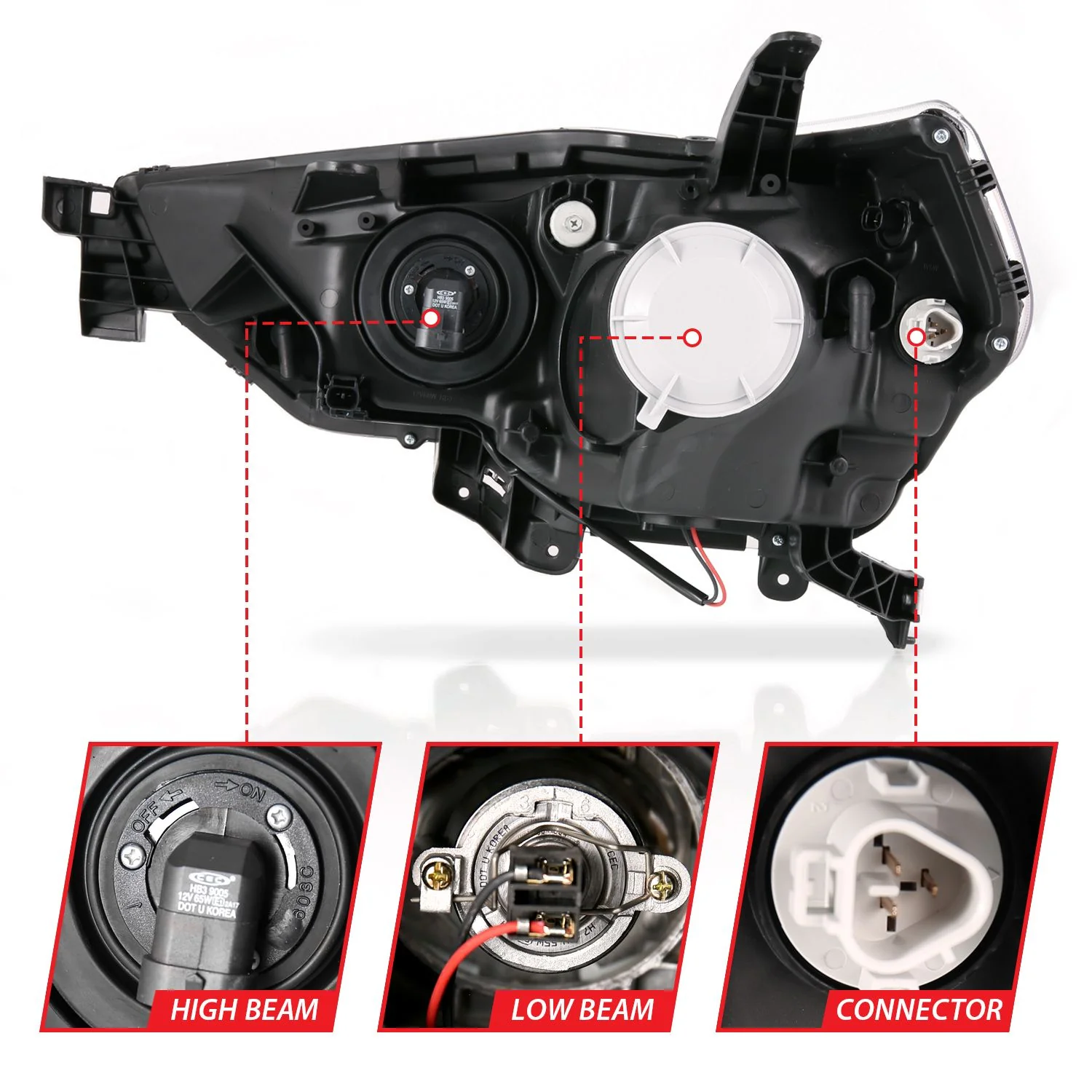 Projector Headlights 4Runner (2014-2024) - Image 3