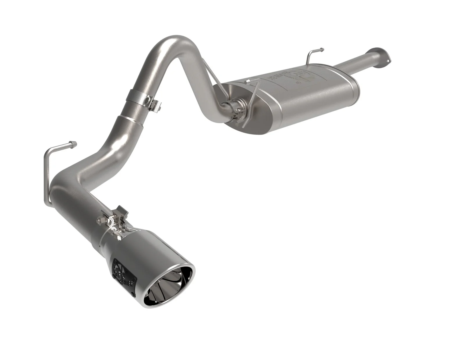 Apollo GT Cat Back Stainless Steel Exhaust Tacoma (2016-2023) - Image 2