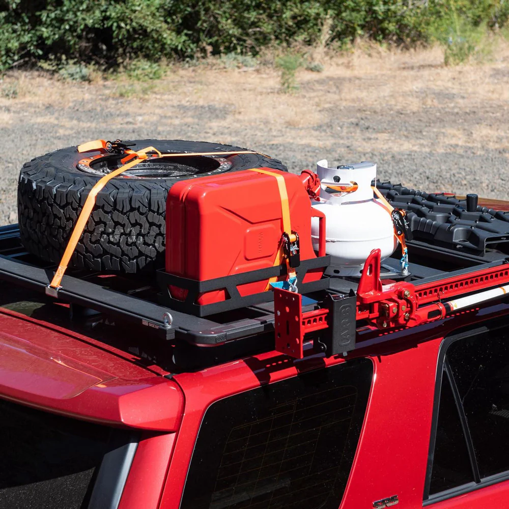Base Roof Rack with Mount & Deflector 4Runner (2010-2023) - Image 3