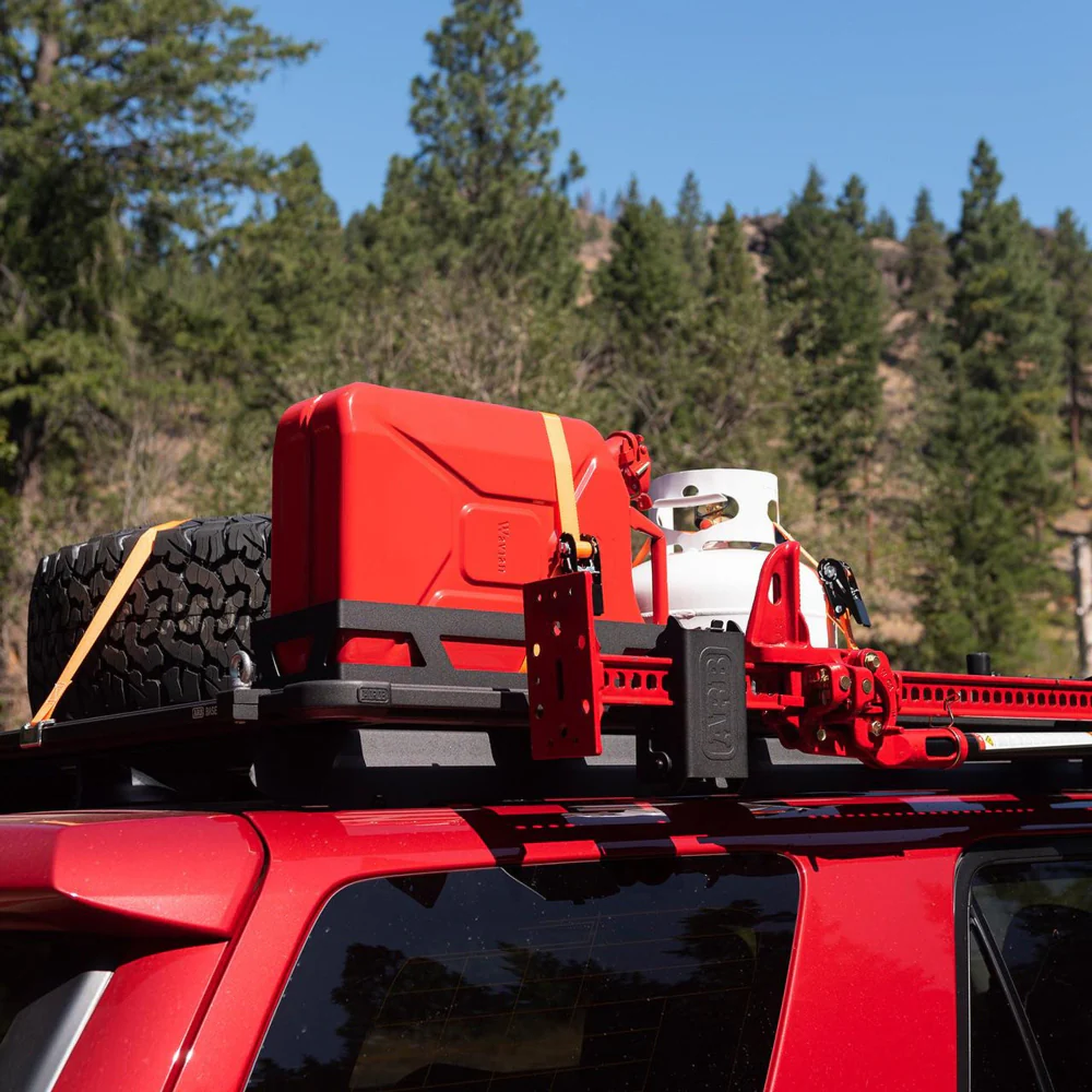 Base Roof Rack with Mount & Deflector 4Runner (2010-2023) - Image 4