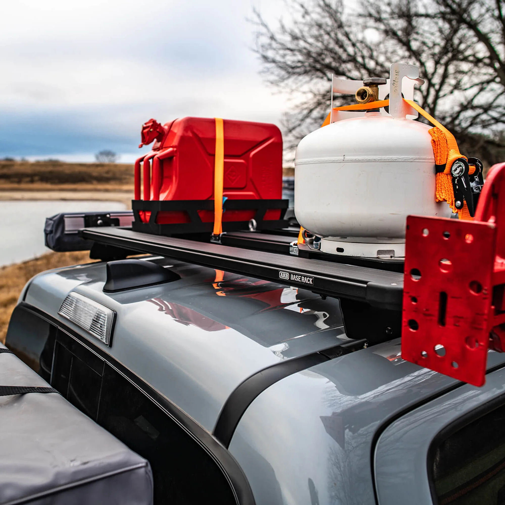 Base Roof Rack with Mount & Deflector Tacoma (2016-2023) - Image 4