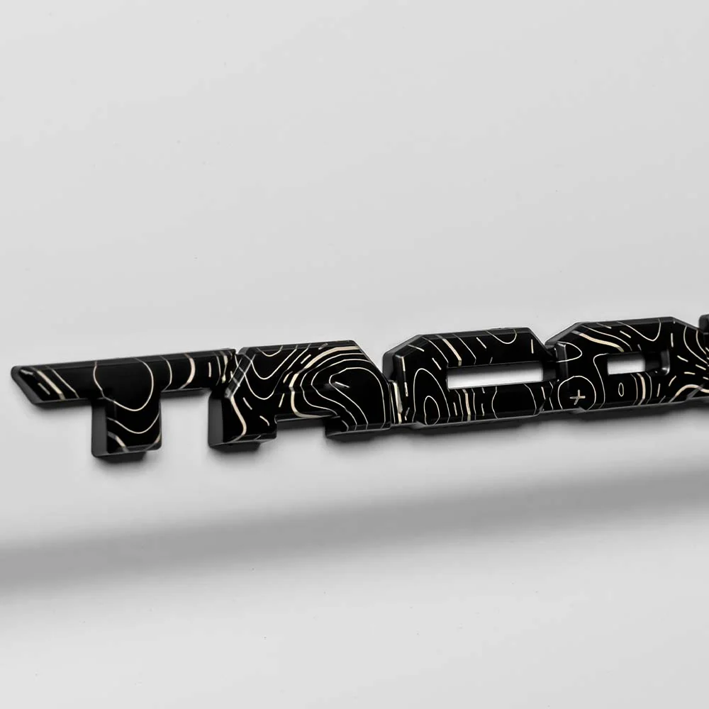 Blackout Emblem Overlay Kit Tacoma (2024+) - Image 2