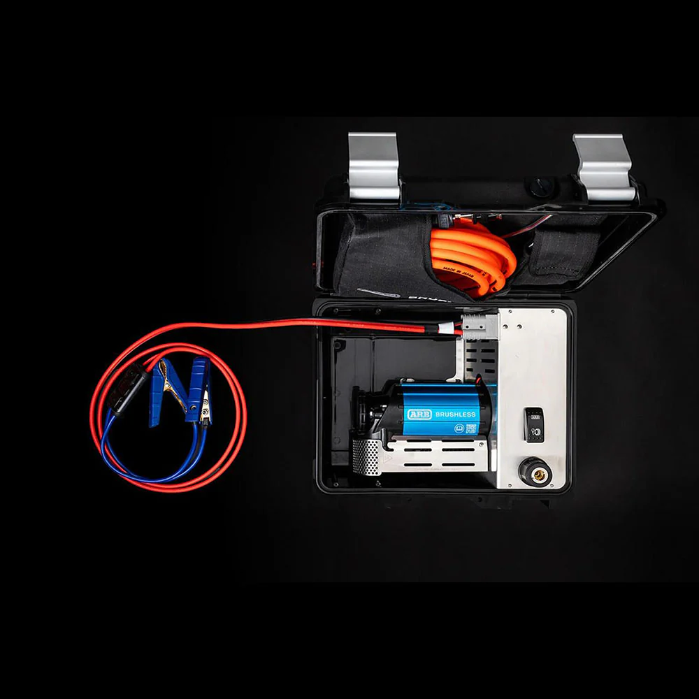 Brushless Single Motor Portable 12V Air Compressor - Image 2