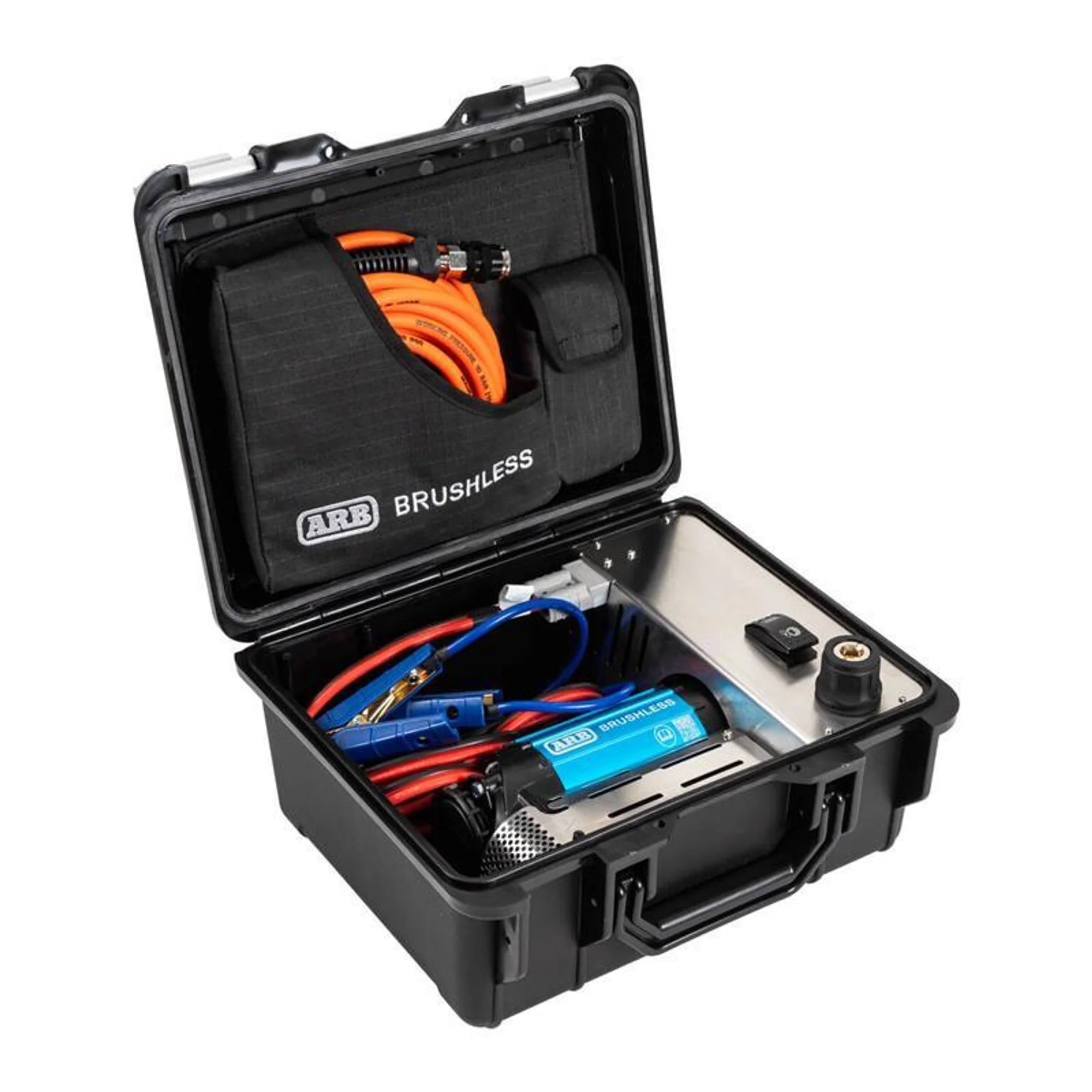 Brushless Single Motor Portable 12V Air Compressor - Image 3