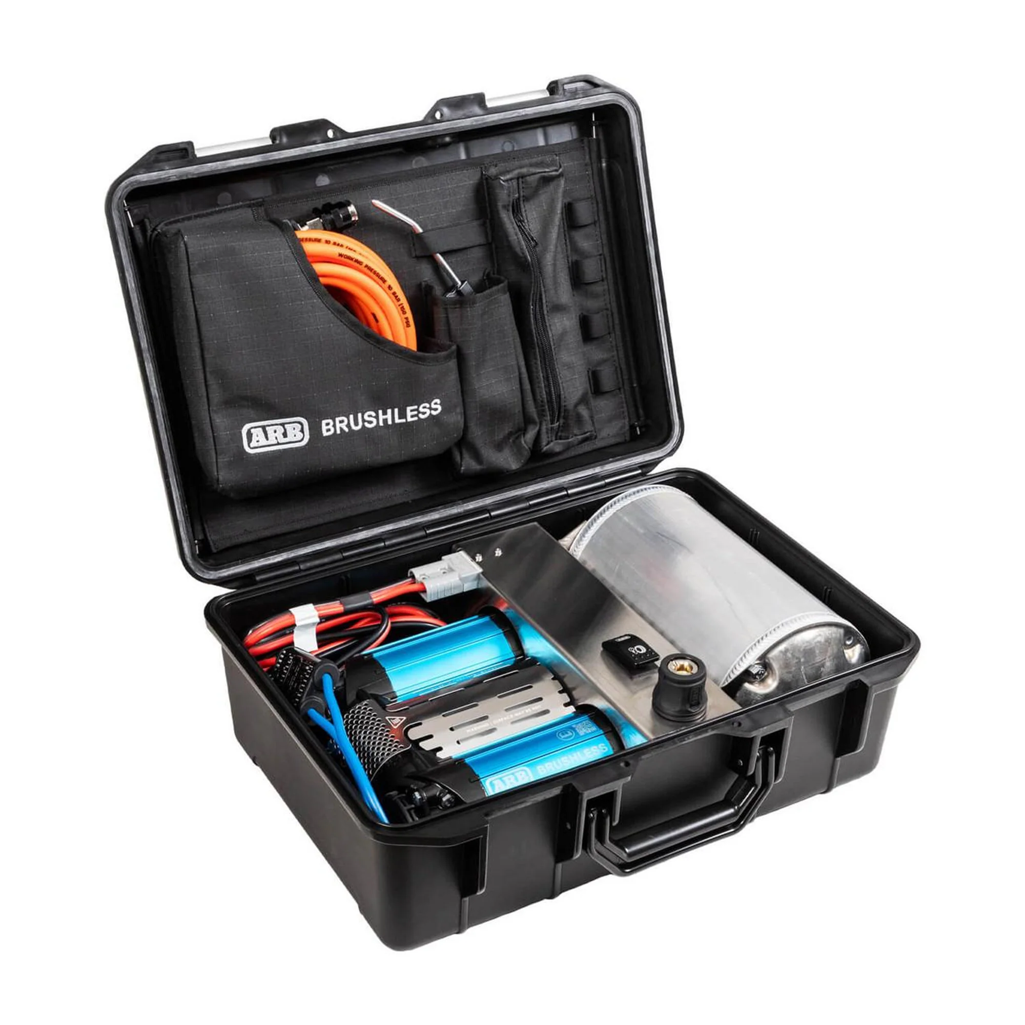 Brushless Twin Motor Portable 12V Air Compressor - Image 4