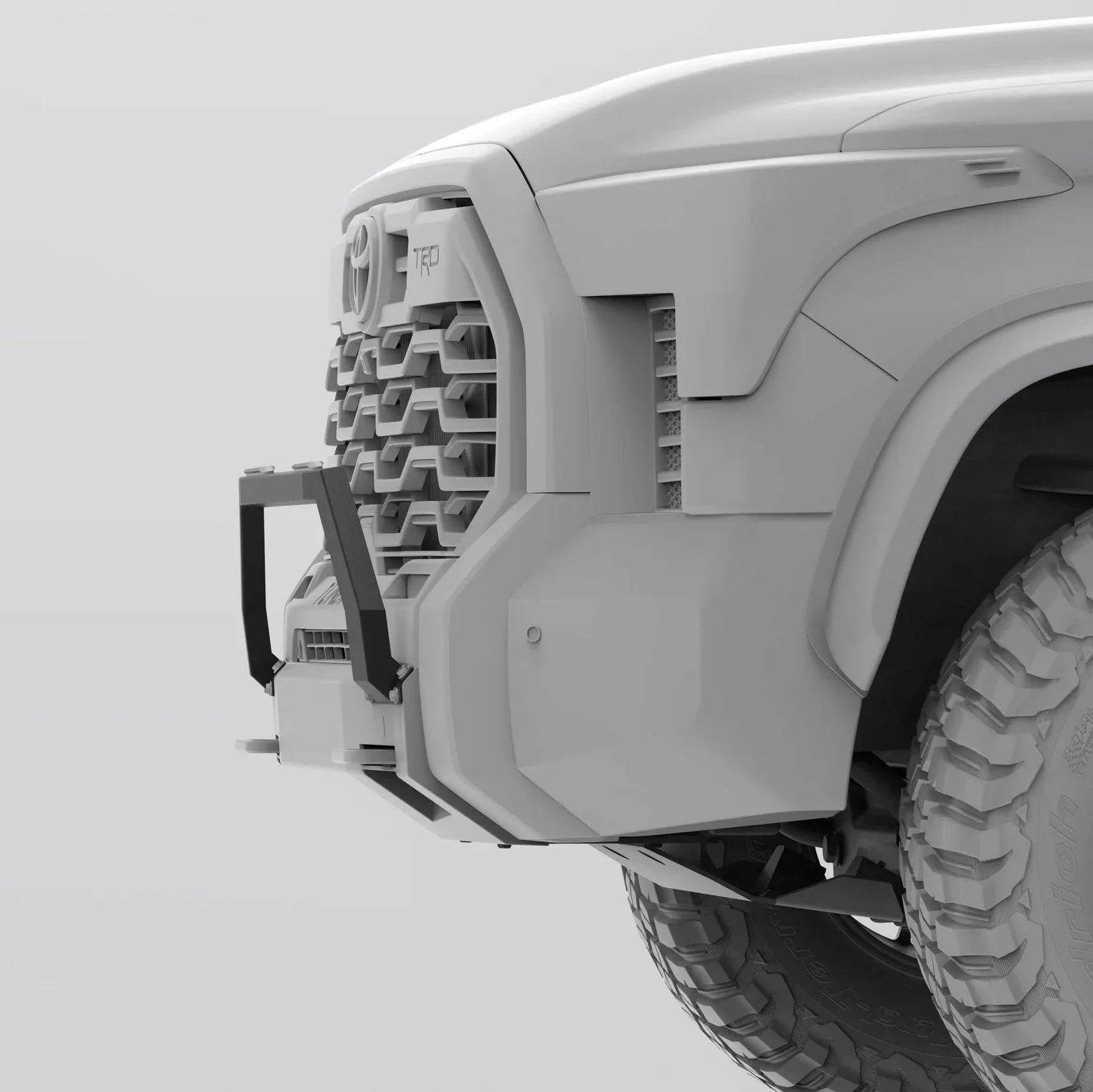 Bull Bar Addition Hybrid Front Bumper Tundra (2022+) - Image 3