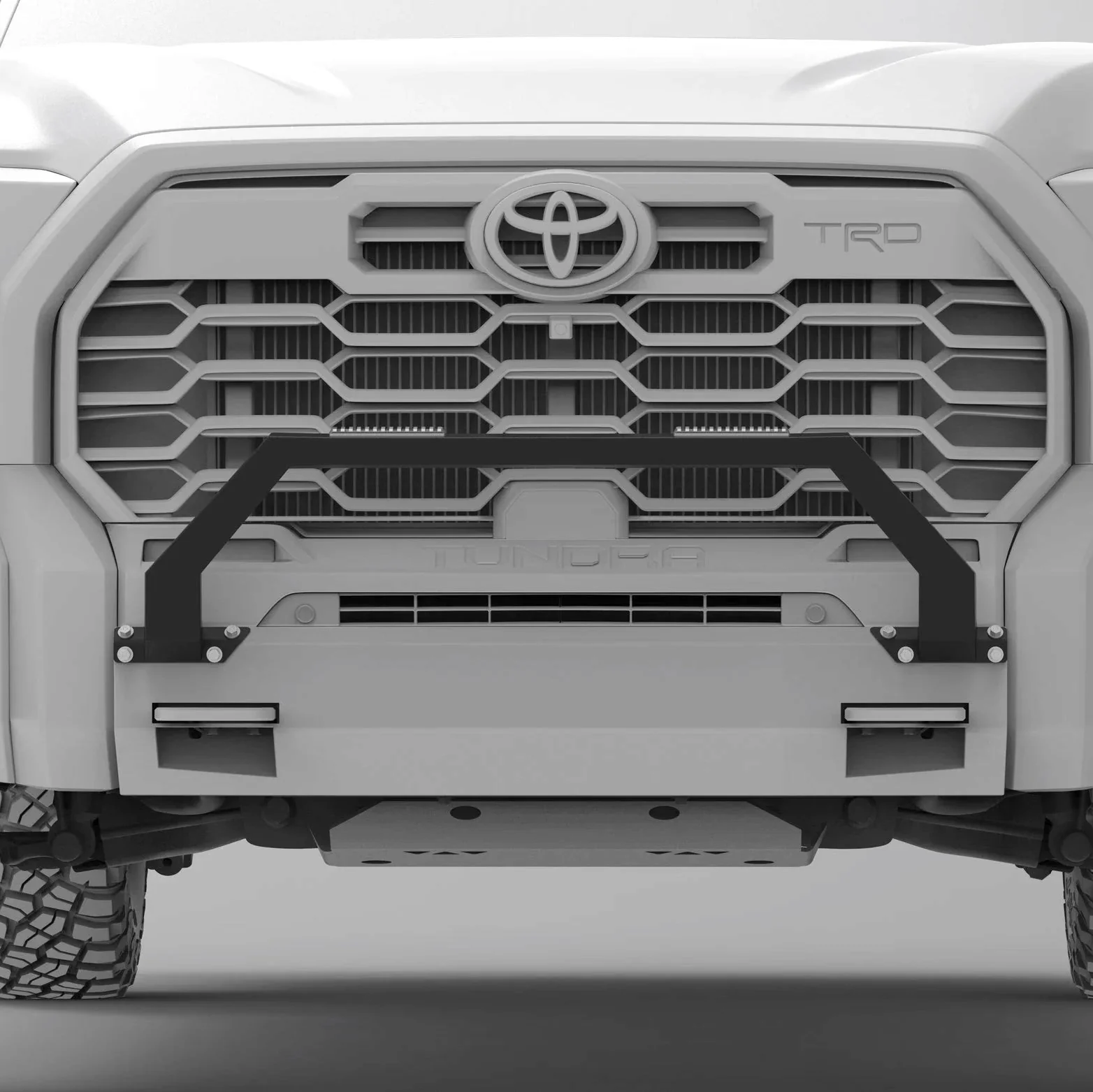 Bull Bar Addition Hybrid Front Bumper Tundra (2022+) - Image 4