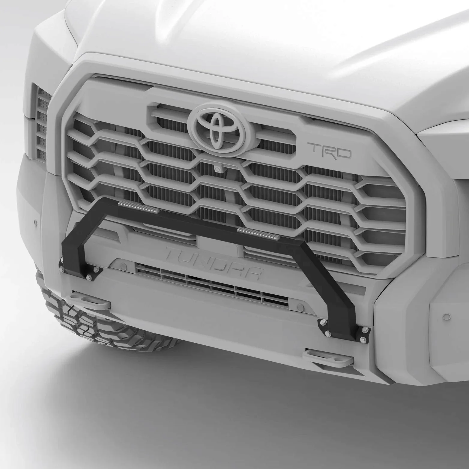 Bull Bar Addition Hybrid Front Bumper Tundra (2022+) - Image 7