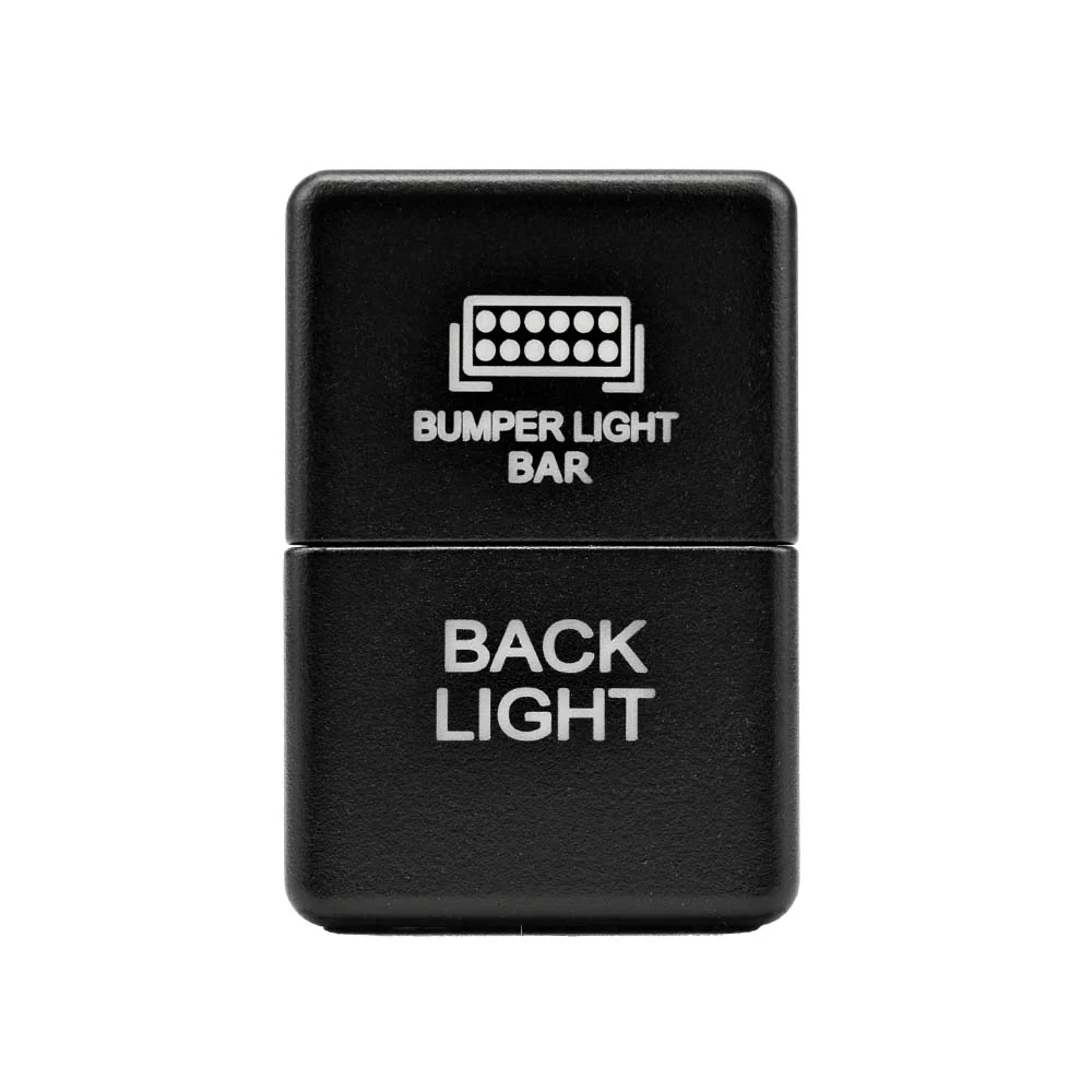 Bumper Light Bar & Backlight Dual Function Switch 4Runner (2010+) & Tacoma (2016+) & Tundra (2007+) & Sequoia (2023+) & Land Cruiser (2024+) - Image 6