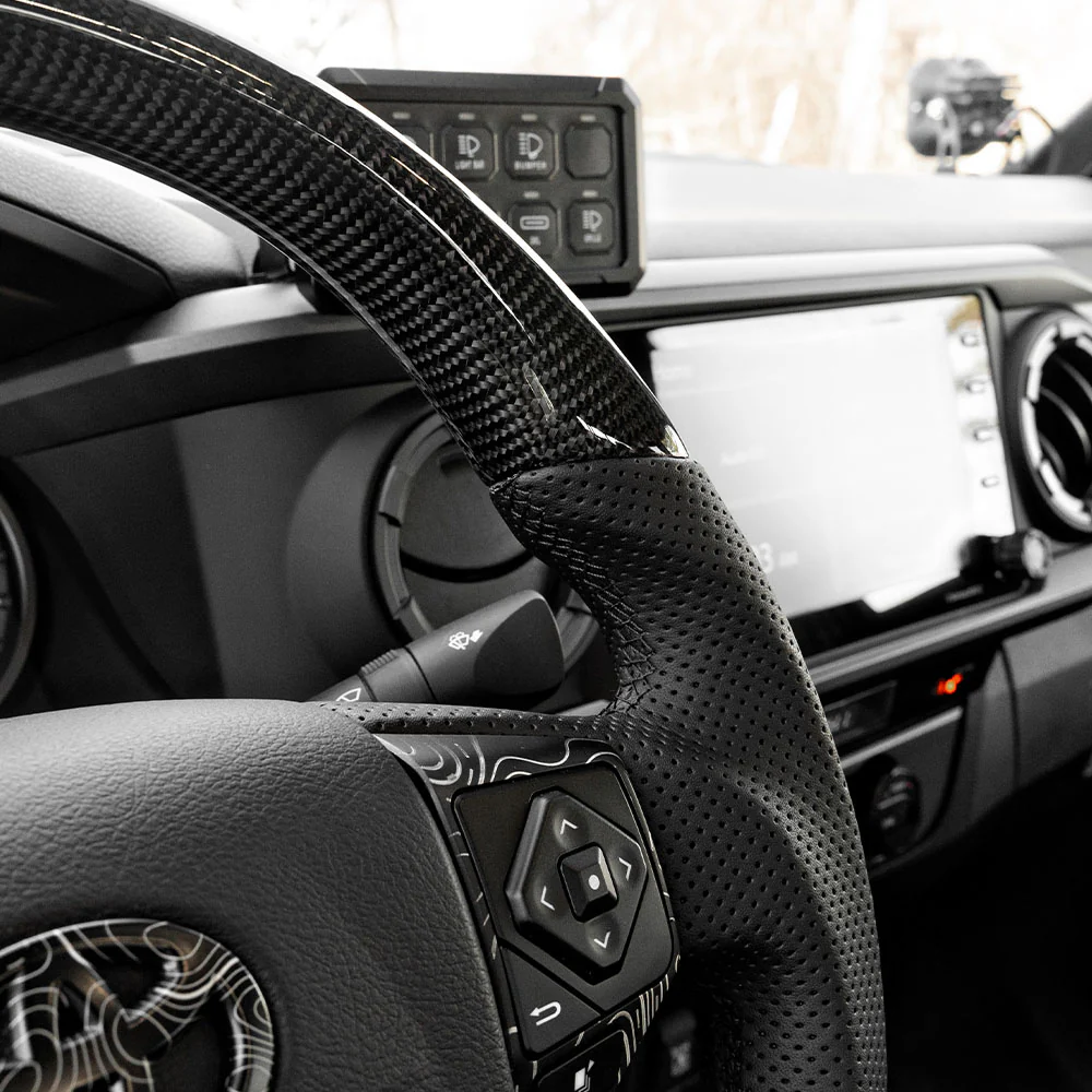Carbon Fiber Heated Steering Wheel 4Runner (2014-2024) & Tacoma (2016-2023) - Image 4
