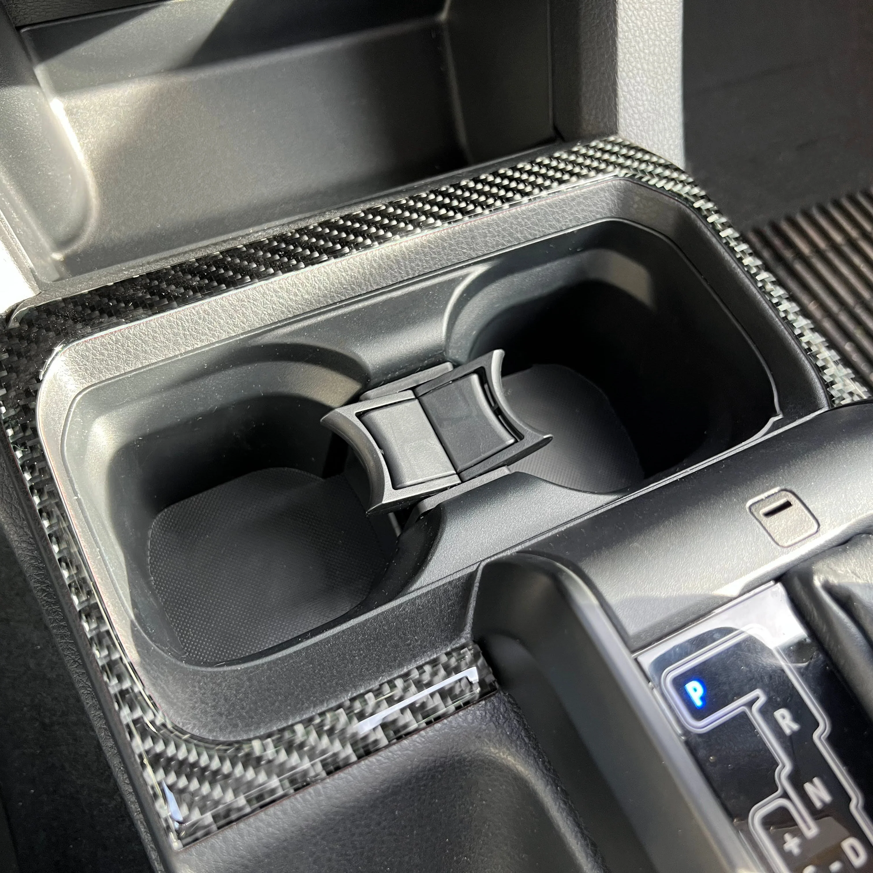 Center Console Cup Holder Accent Overlay Tacoma (2016-2023) - Image 2