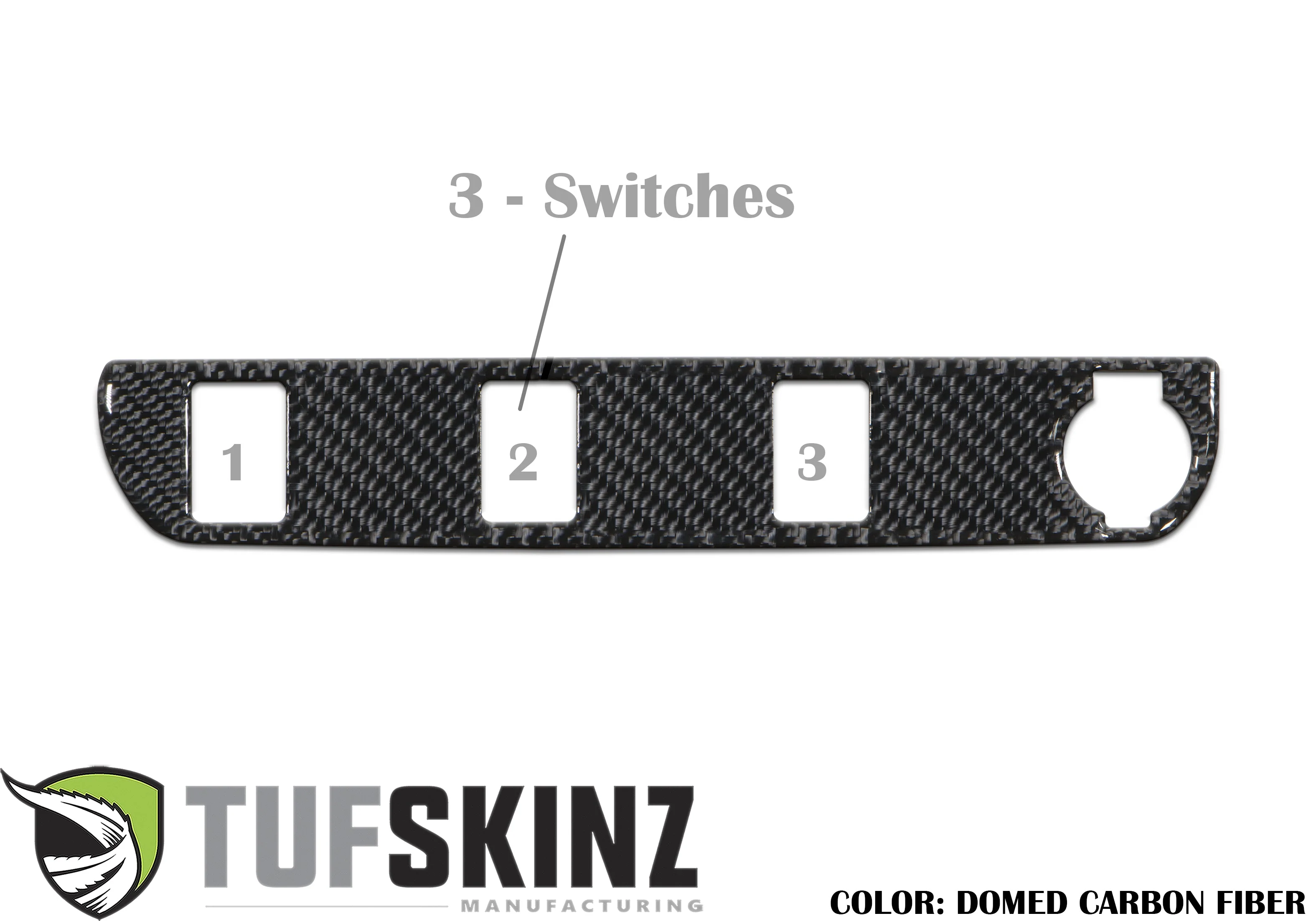 Center Dash Switch Panel Accent Overlay Tacoma (2016-2023) - Image 6