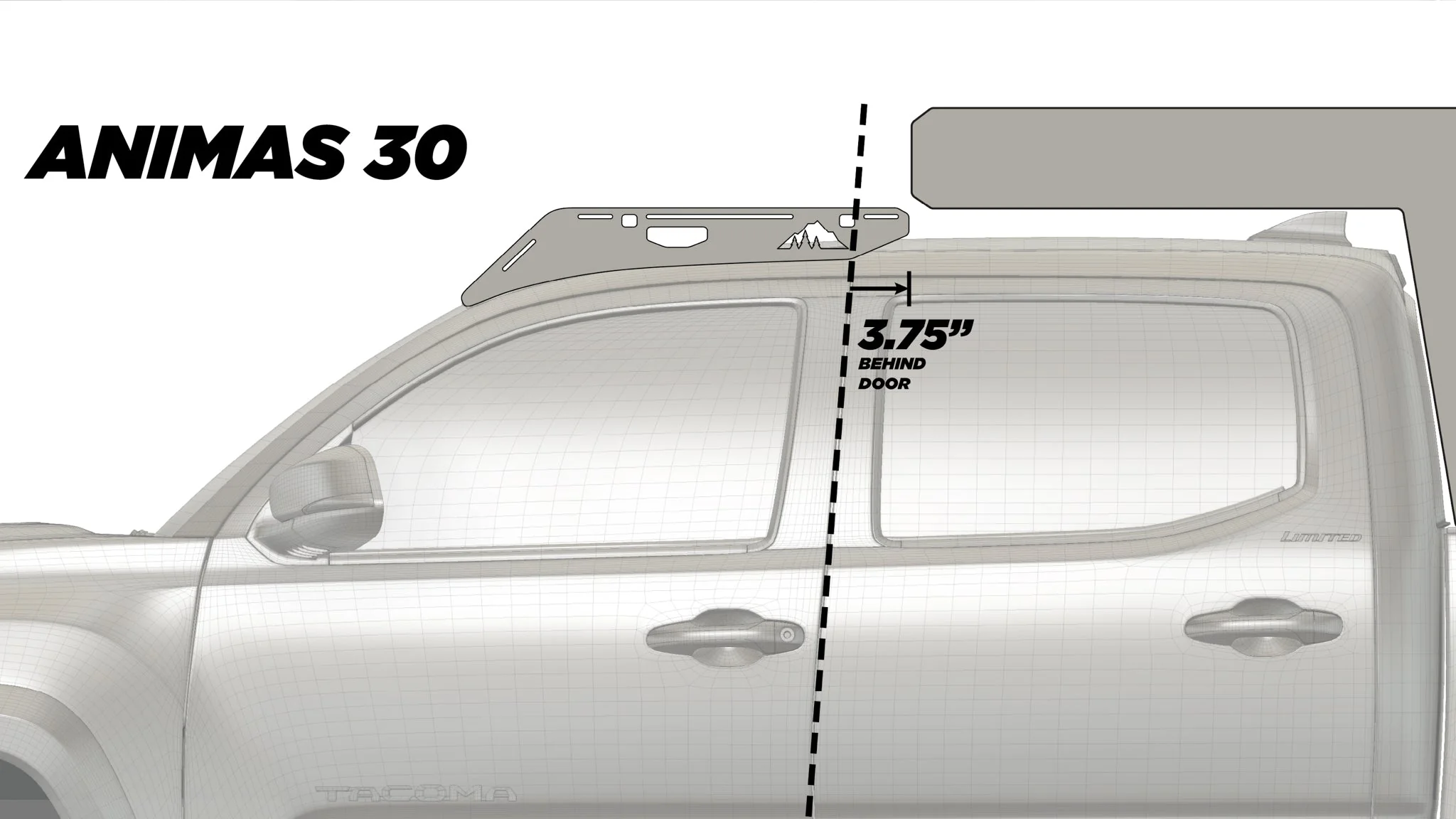 The Animas Camper Roof Rack Tacoma (2005-2023) - Image 11