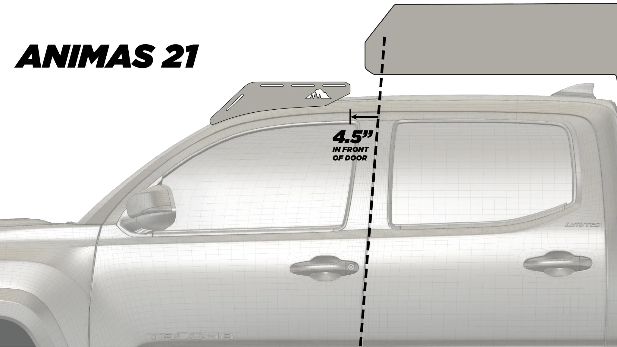 The Animas Camper Roof Rack Tacoma (2005-2023) - Image 12