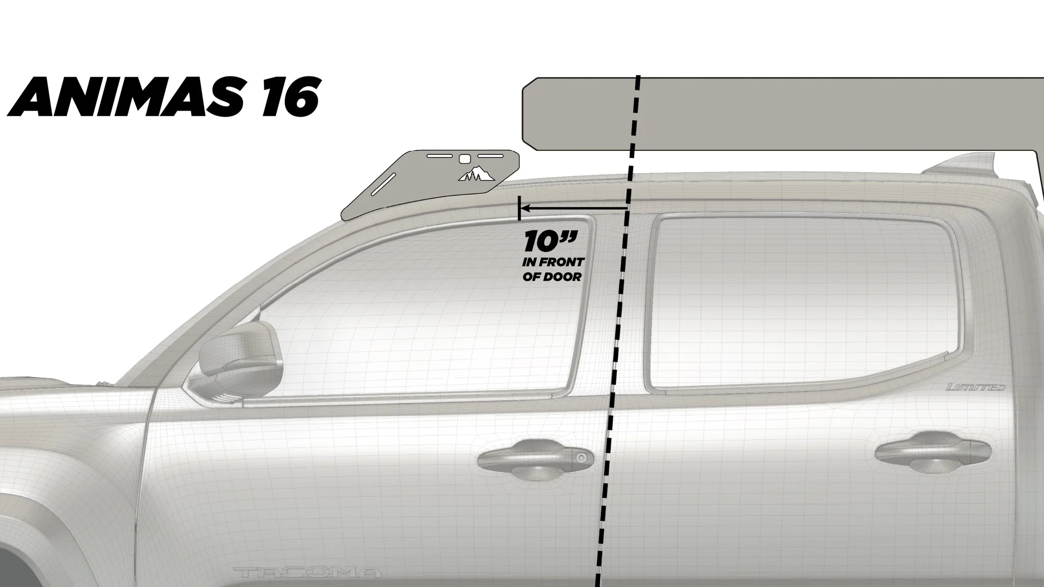 The Animas Camper Roof Rack Tacoma (2005-2023) - Image 14