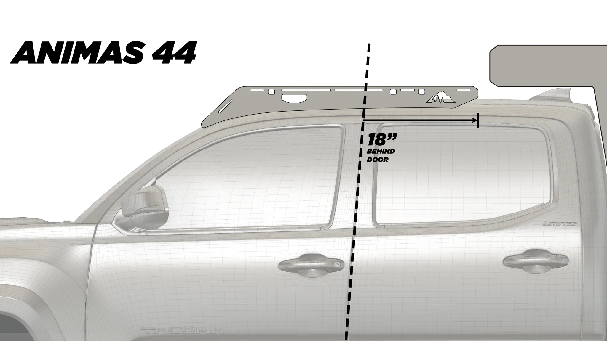 The Animas Camper Roof Rack Tacoma (2005-2023) - Image 9