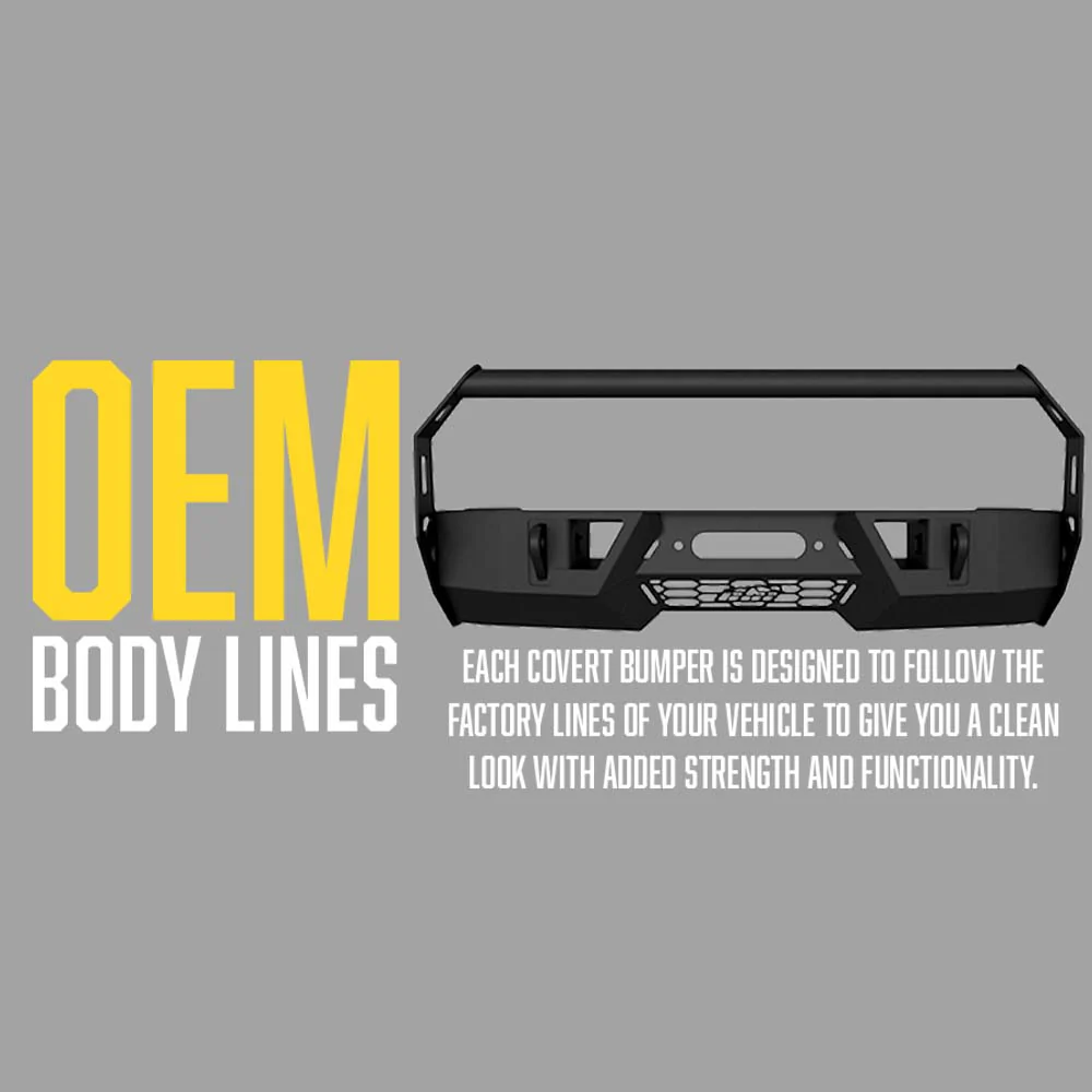 Covert Front Bumper 4Runner (2014-2024) - Image 7