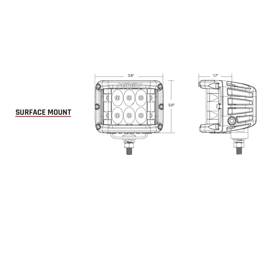 D-SS Series Ditch Light Kit Tundra (2022+) - Image 4