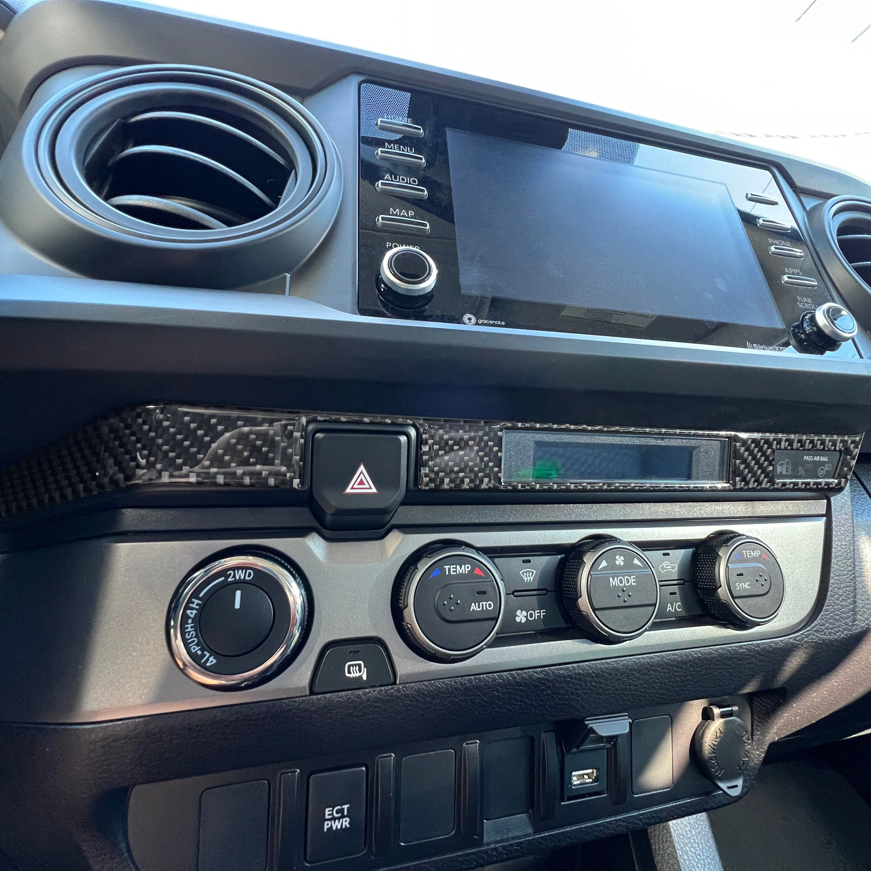 Digital Climate Display Accent Trim Tacoma (2016-2023) - Image 2