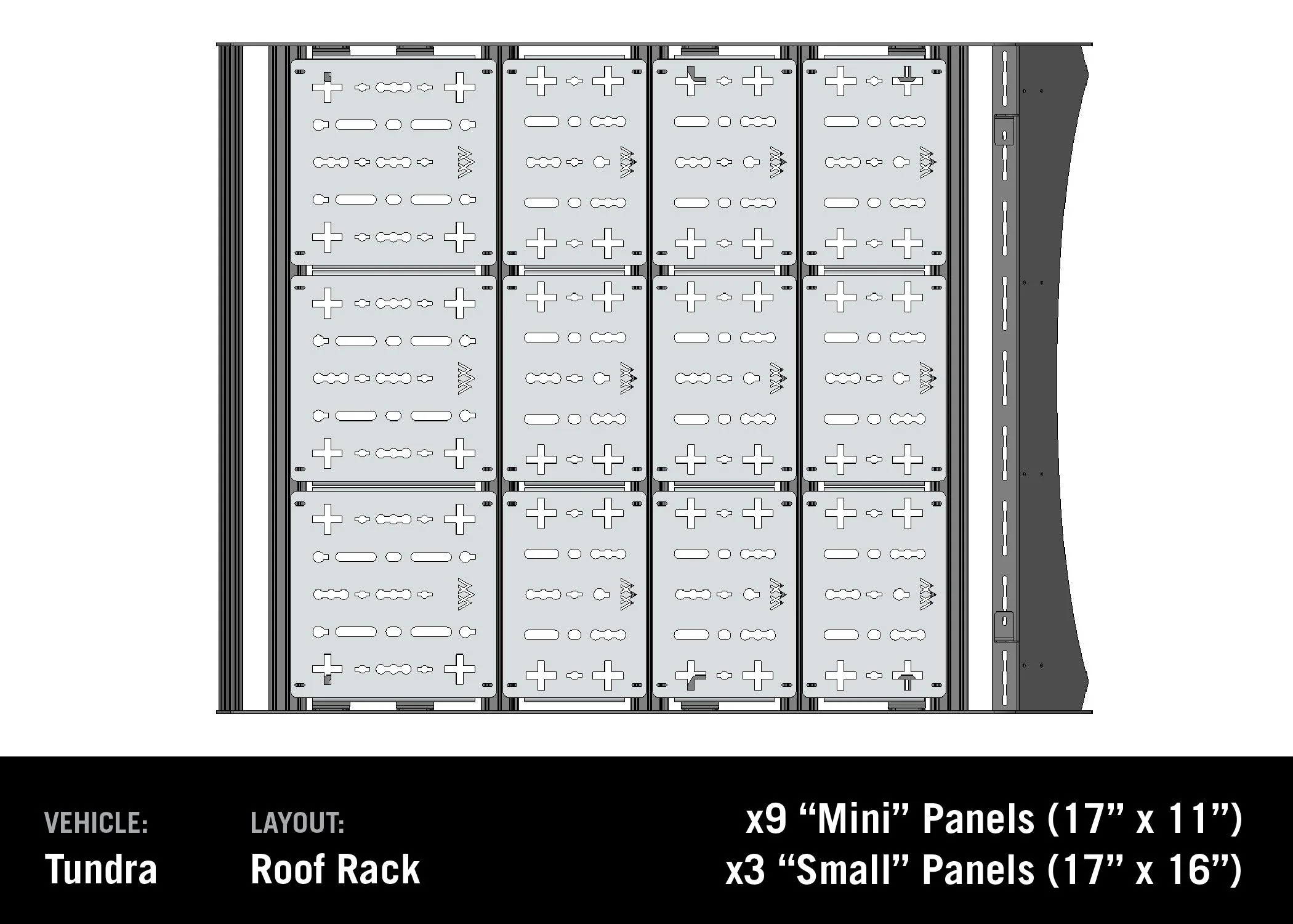 DRIFTR Roof Rack Deck Accessory Panels - Image 12