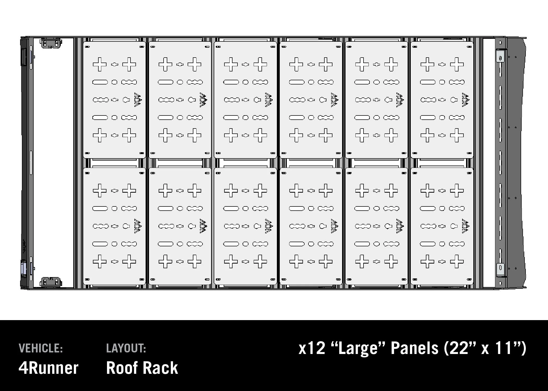DRIFTR Roof Rack Deck Accessory Panels - Image 14