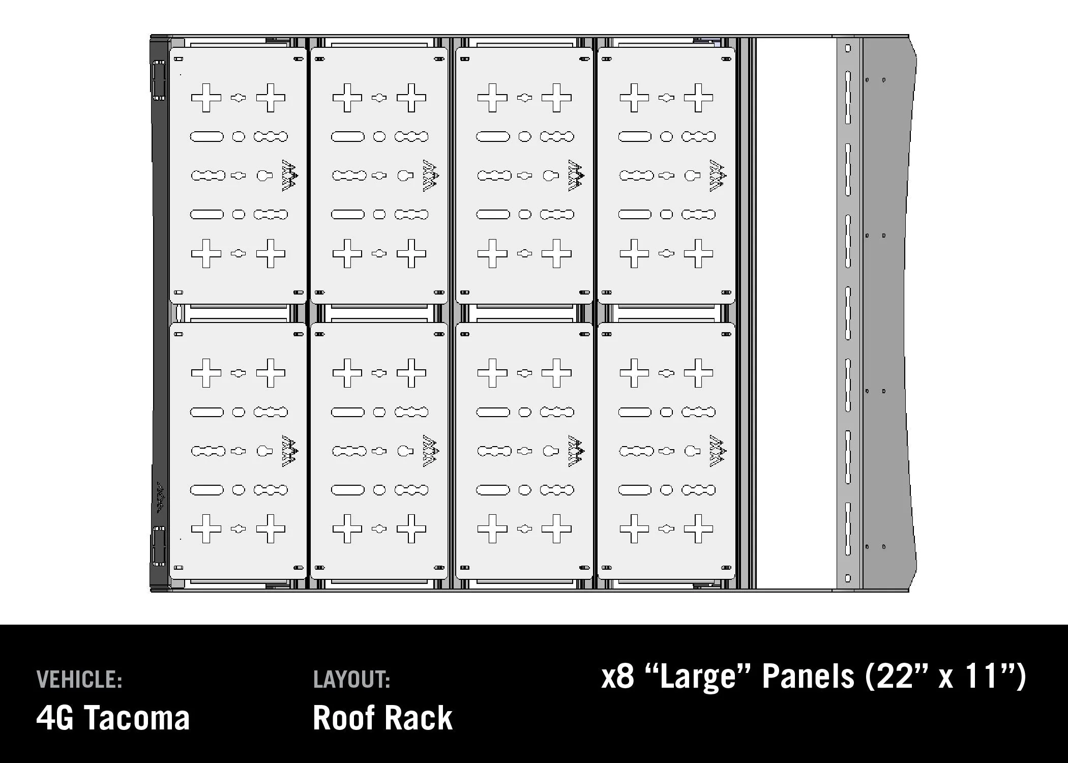 DRIFTR Roof Rack Deck Accessory Panels - Image 15