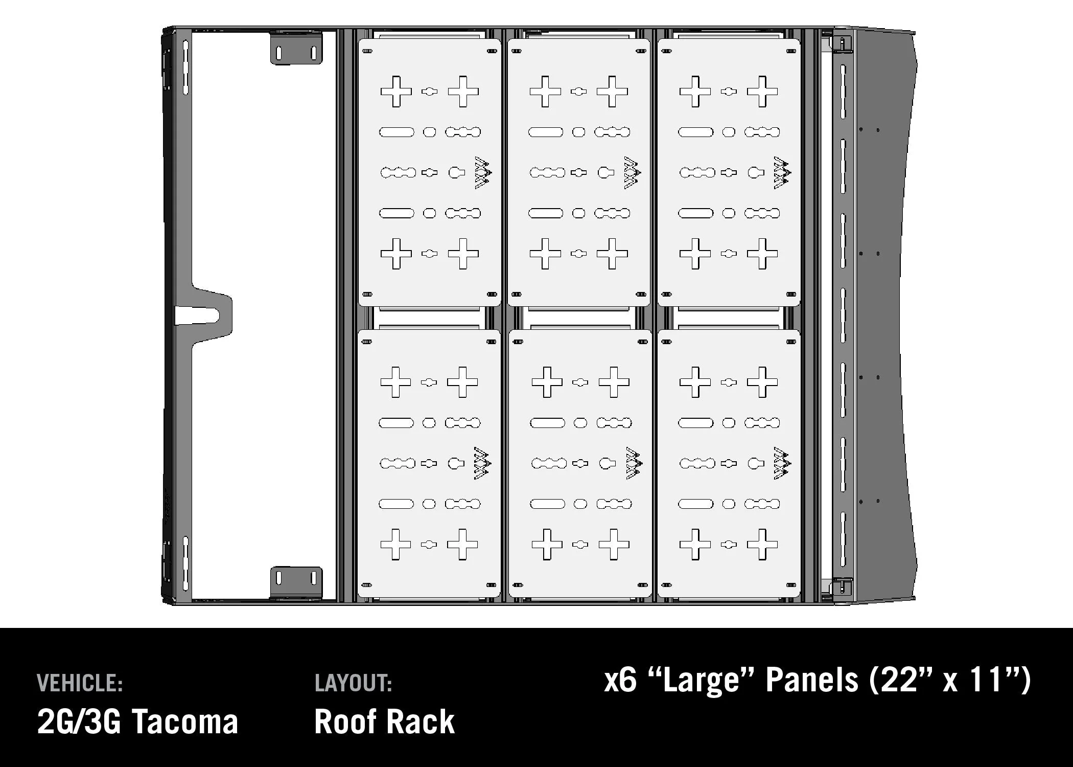 DRIFTR Roof Rack Deck Accessory Panels - Image 16