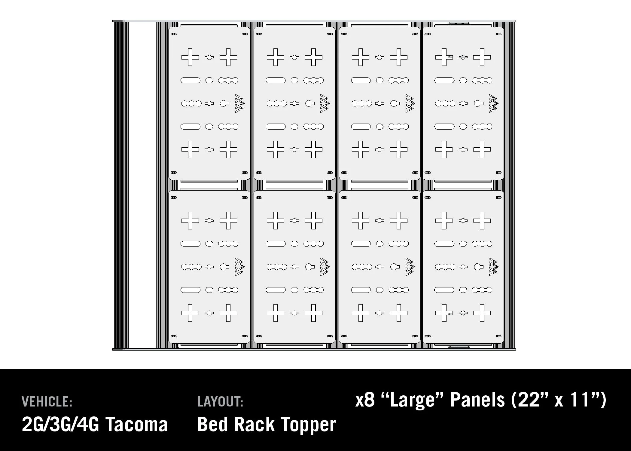 DRIFTR Roof Rack Deck Accessory Panels - Image 17