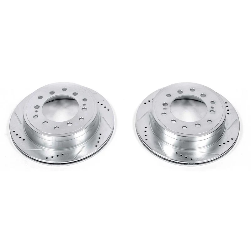 Evolution Drilled, Slotted & Zinc Plated Rotors 4Runner (2010-2024) - Image 5