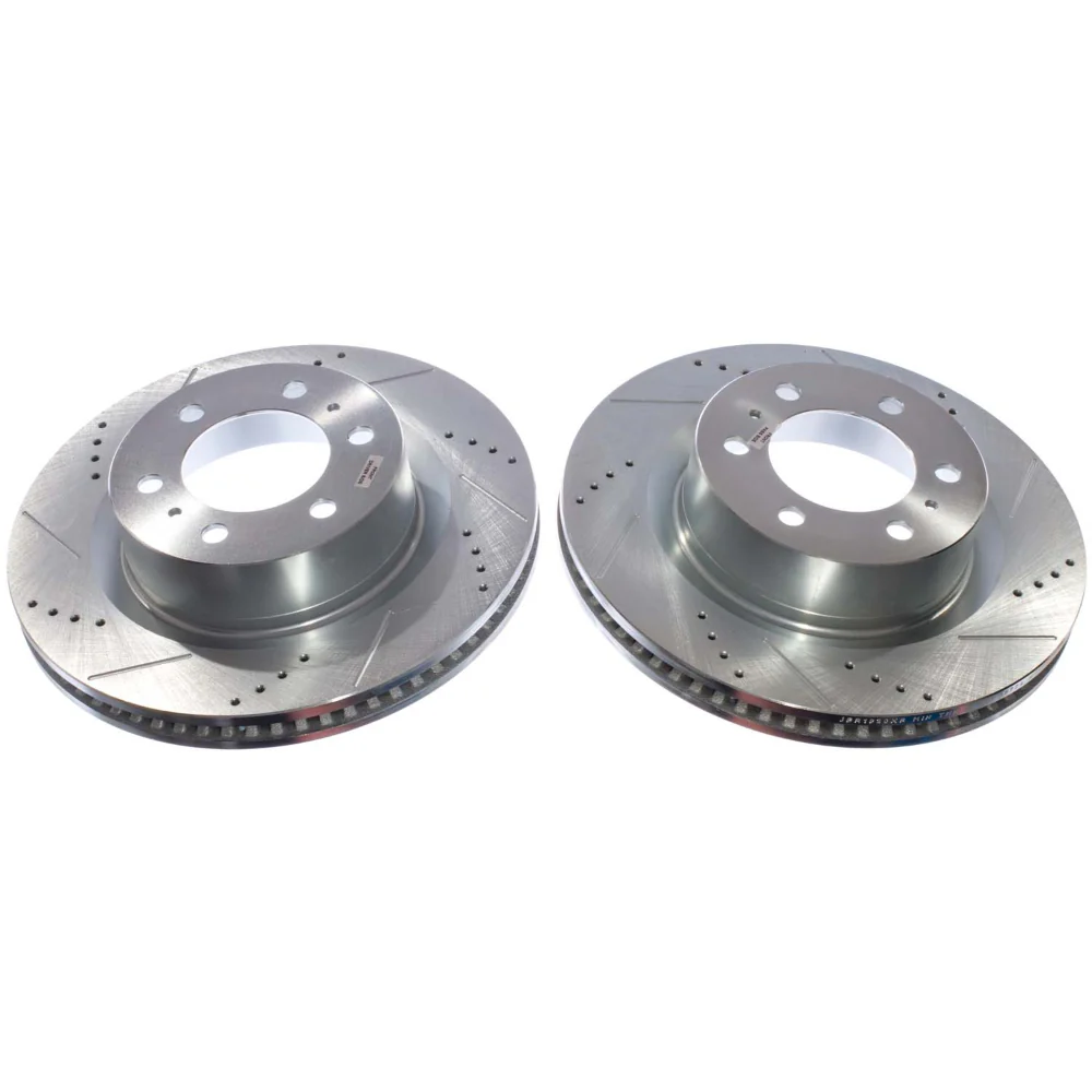 Evolution Drilled, Slotted & Zinc Plated Rotors Tundra (2022+) - Image 5